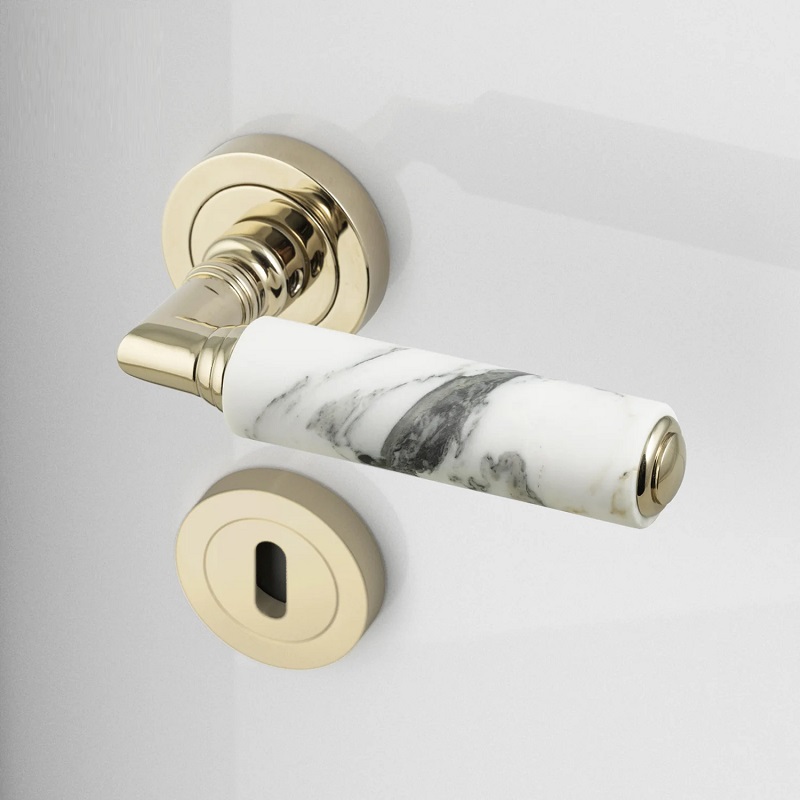 The Perfect Combination: Pairing Marble Door Handles with Marble Wall Lights