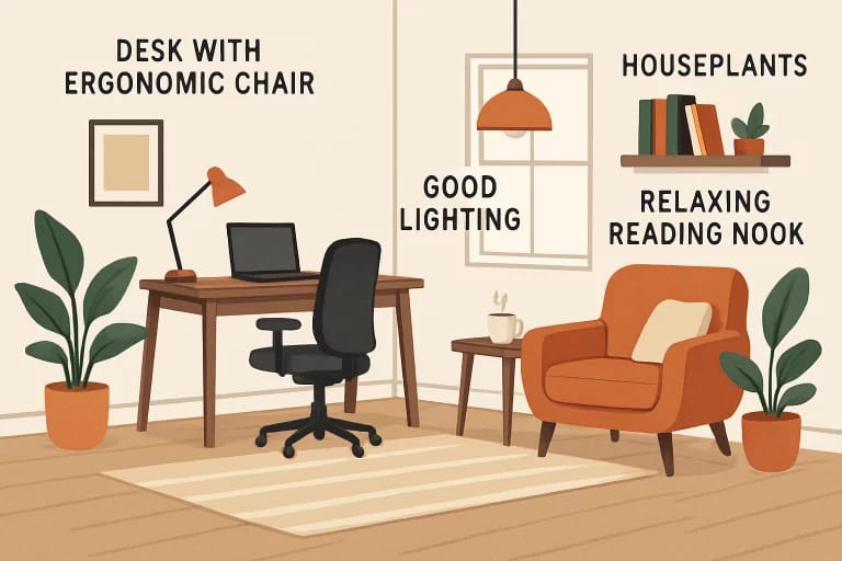 Remote Work & Your Home: Remodeling for Design, Well-being, and Functionality